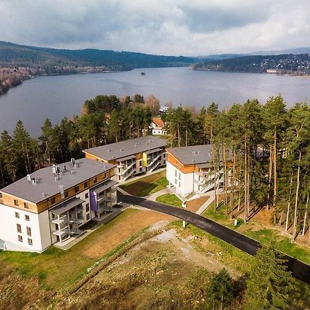 Lipnoport Lakeside Apartment Lipno nad Vltavou Dış mekan fotoğraf
