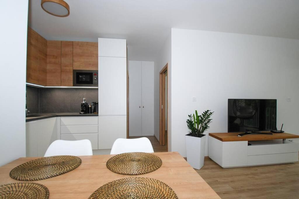 Lipnoport Lakeside Apartment Lipno nad Vltavou Dış mekan fotoğraf
